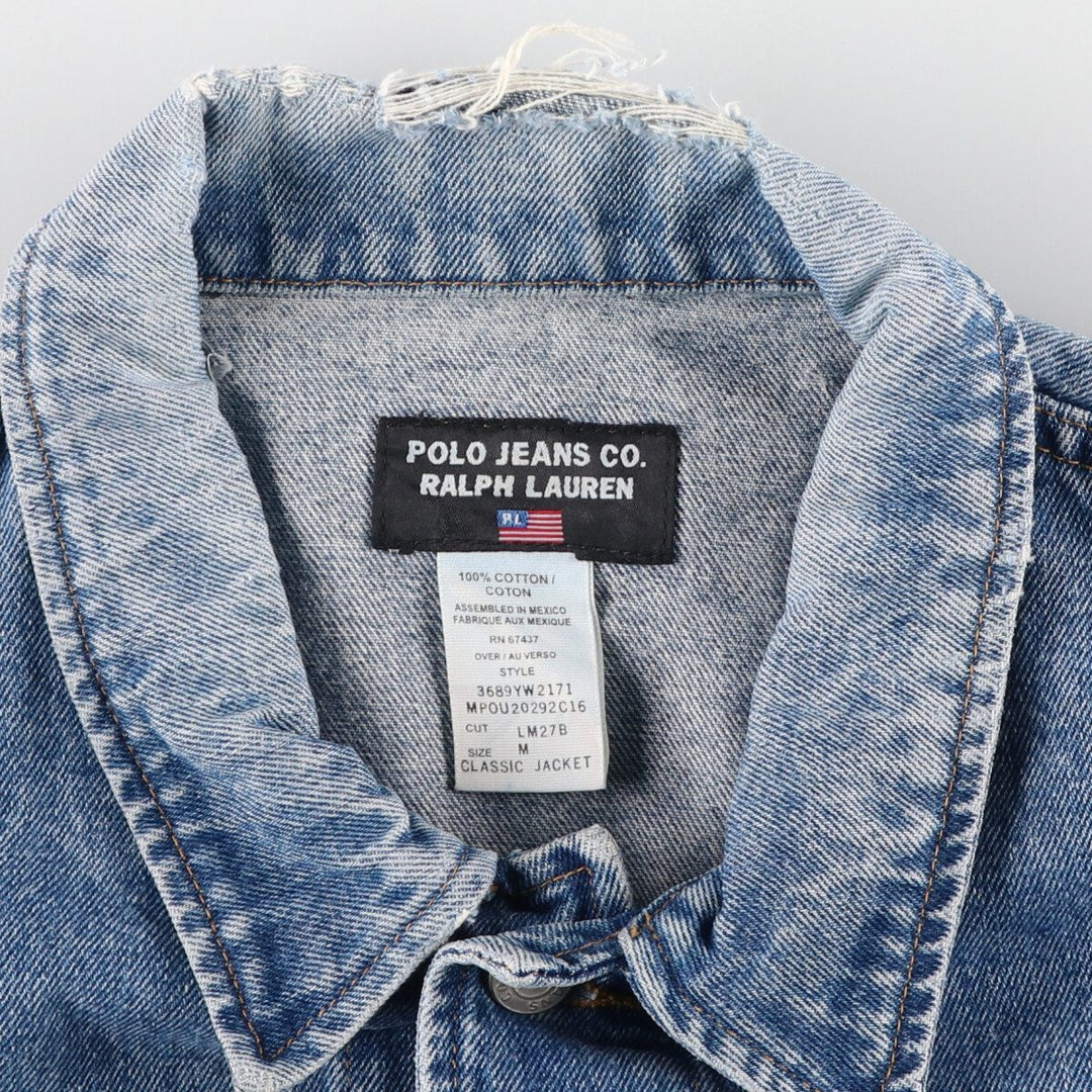 00'S Ralph Lauren POLO JEANS COMPANY denim jacket men's M size / eaa400521