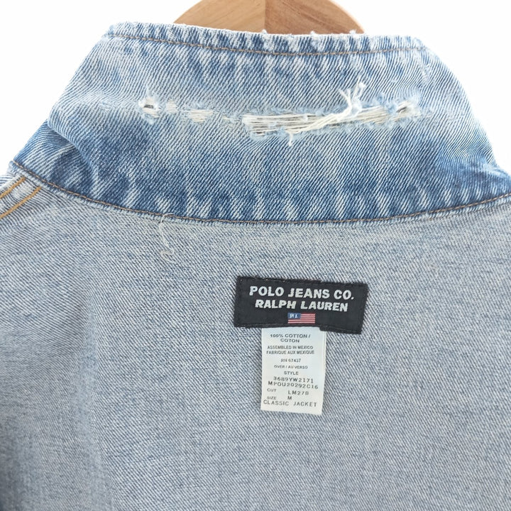 00'S Ralph Lauren POLO JEANS COMPANY denim jacket men's M size / eaa400521