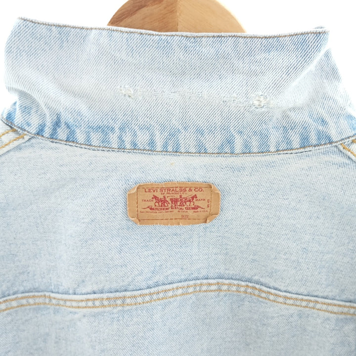 90'S Levi's 70507-0214 denim jacket, denim jacket, made in USA, men's M, vintage /eaa400526