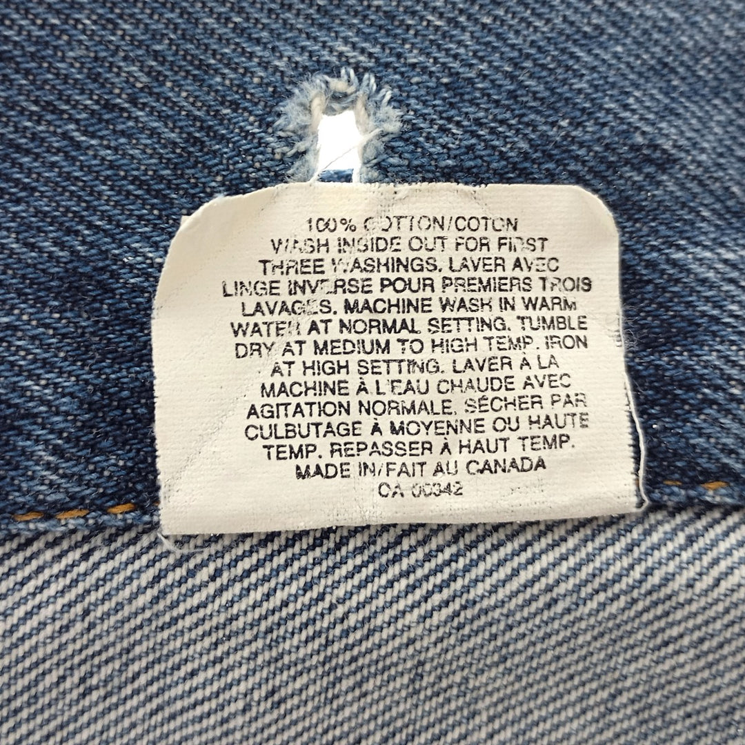 Levi's denim jacket, made in Canada, men's L /eaa400527