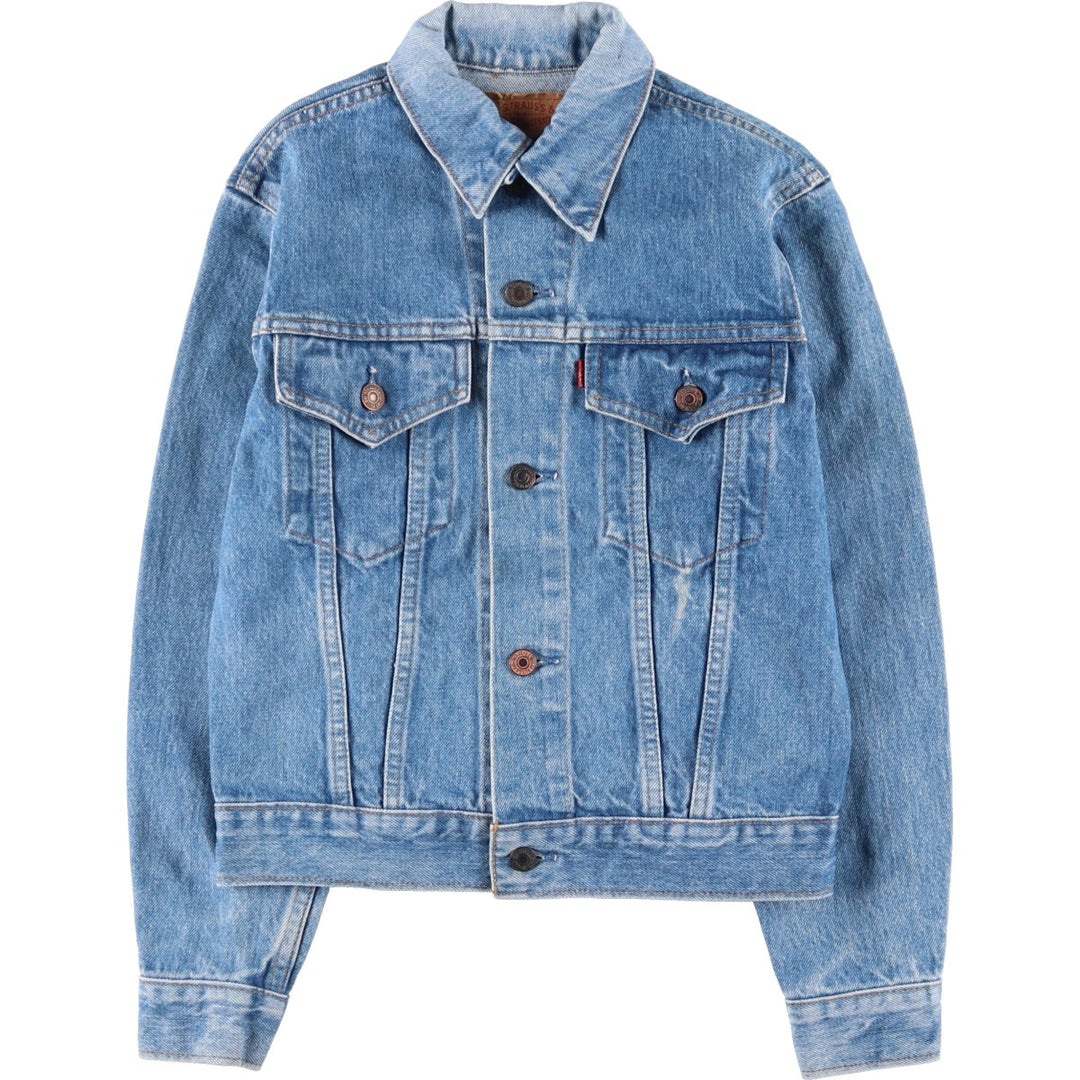 90'S Levi's Denim Jacket, Women's Size Medium, Vintage unclear blue type Vintage Second Hand