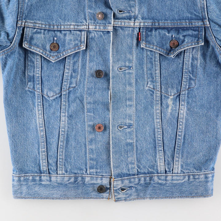 90'S Levi's Denim Jacket, Women's Size Medium, Vintage unclear blue type Vintage Second Hand
