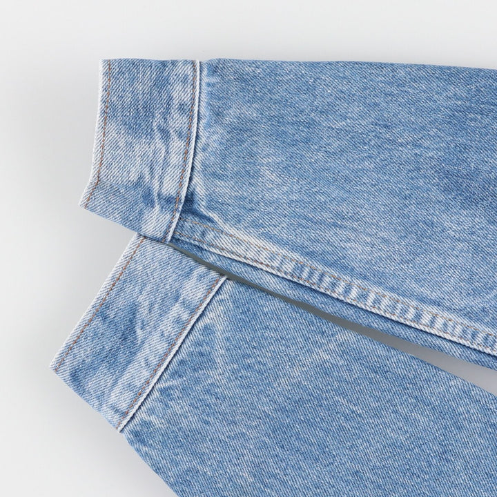 90'S Levi's Denim Jacket, Women's Size Medium, Vintage unclear blue type Vintage Second Hand