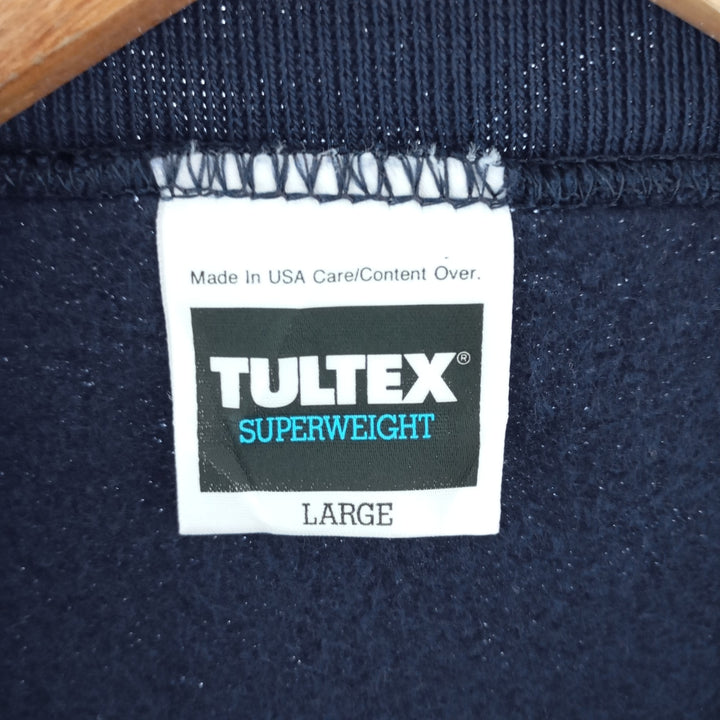 90'S TULTEX plain blank sweatshirt, made in USA, men's L, vintage /eaa400556