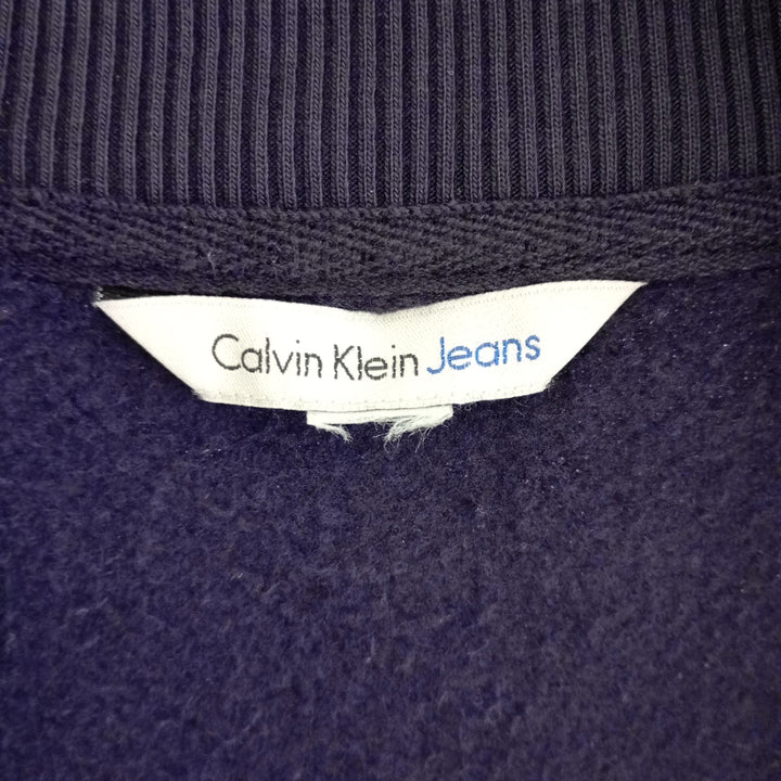 Calvin klein JEANS Half-Zip Sweatshirt Trainer Men's XL /eaa400557