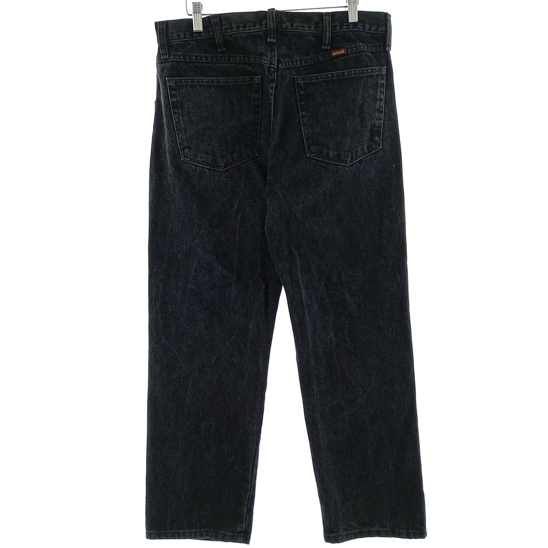 RUSTLER Black Denim Tapered Denim Pants Men's w34 /eaa400577