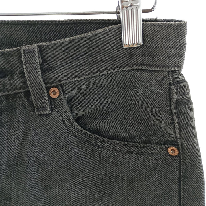 90'S Levi's 501-6061 Black Denim Straight Denim Pants Made in USA Men's W30 Vintage /eaa400582