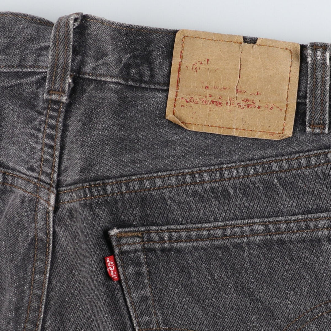 90'S Levi's Black Denim Straight Denim Pants Made in USA Men's W32 Vintage /eaa400588