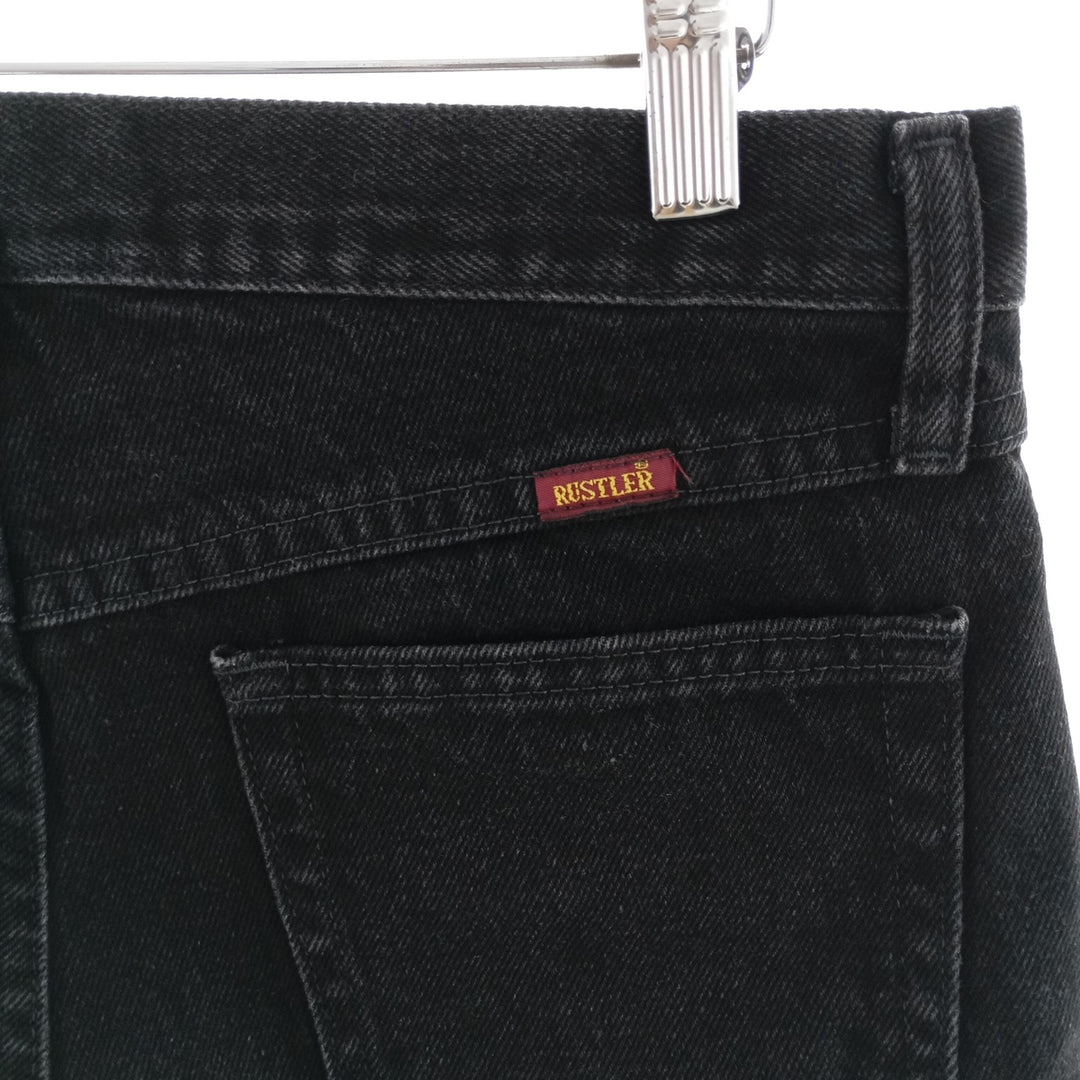 RUSTLER Black Denim Tapered Denim Pants Men's w31 /eaa400590