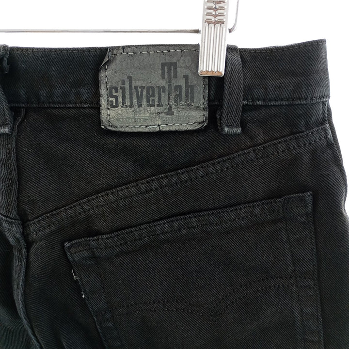 90'S Levi's SILVER TAB LEAN Black Denim Pants Men's W34 Vintage / eaa400605