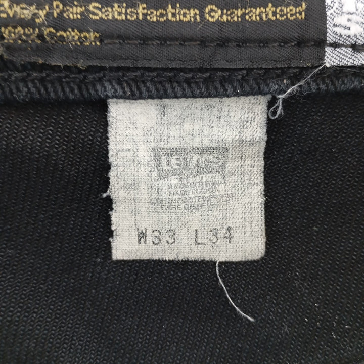 90'S Levi's SILVER TAB LEAN Black Denim Pants Men's W34 Vintage / eaa400605