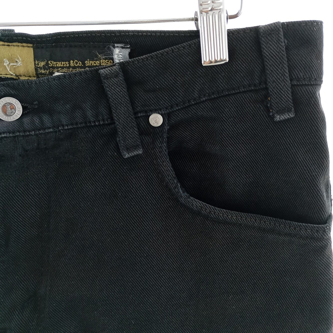 90'S Levi's SILVER TAB LEAN Black Denim Pants Men's W34 Vintage / eaa400605