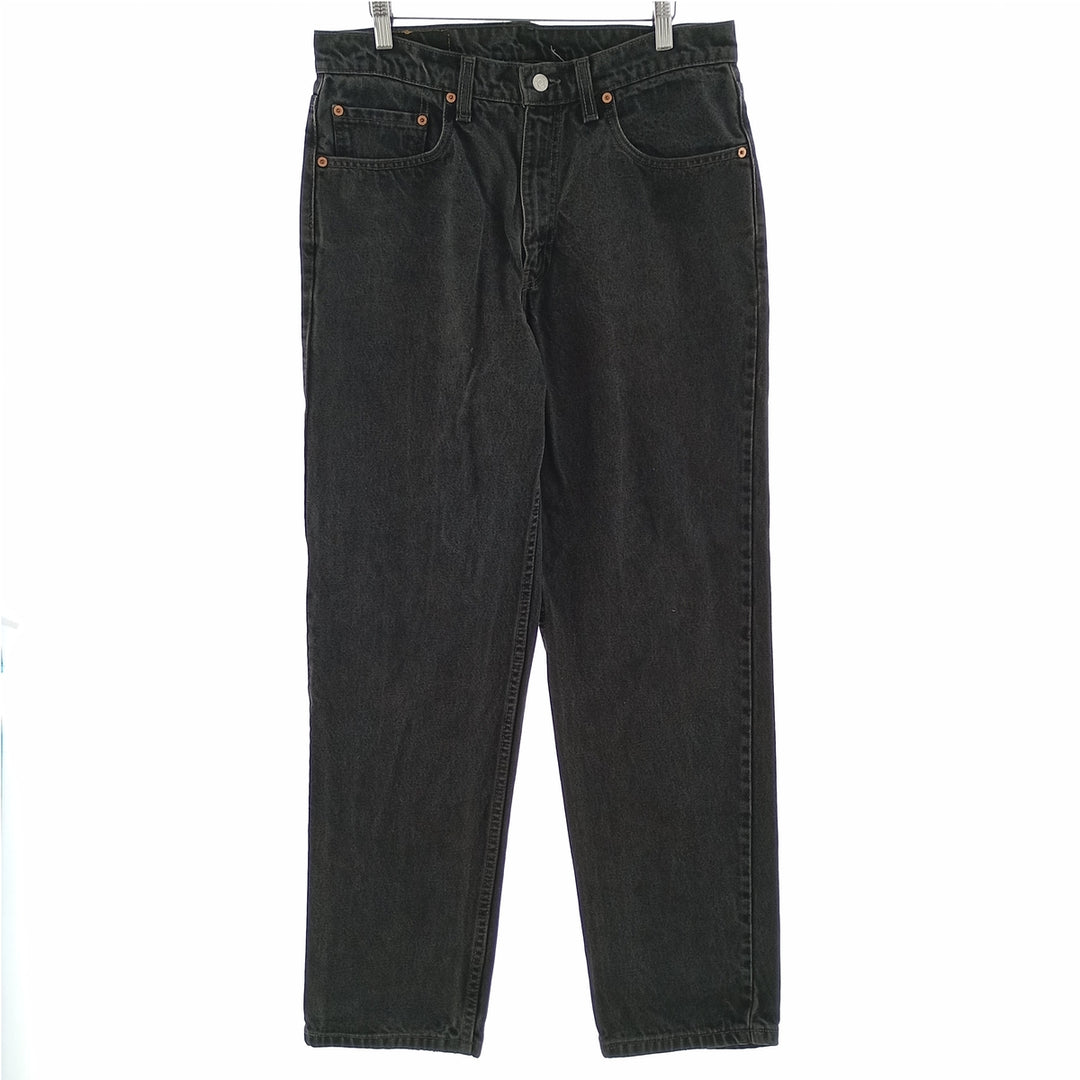 90'S Levi's 550-0260 Black Denim Tapered Denim Pants Made in Canada Men's W34 Vintage / eaa400636