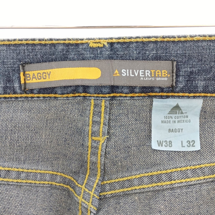 00'S Levi's SILVER TAB BAGGY tapered denim pants for men, size w40 / eaa400654