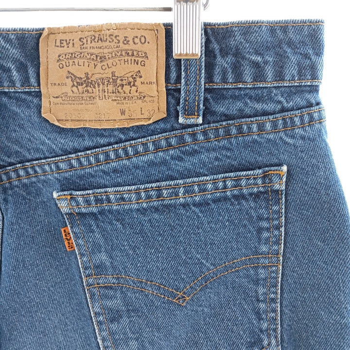 90'S Levi's 505 tapered denim pants made in USA, men's w35 equivalent vintage /eaa400684