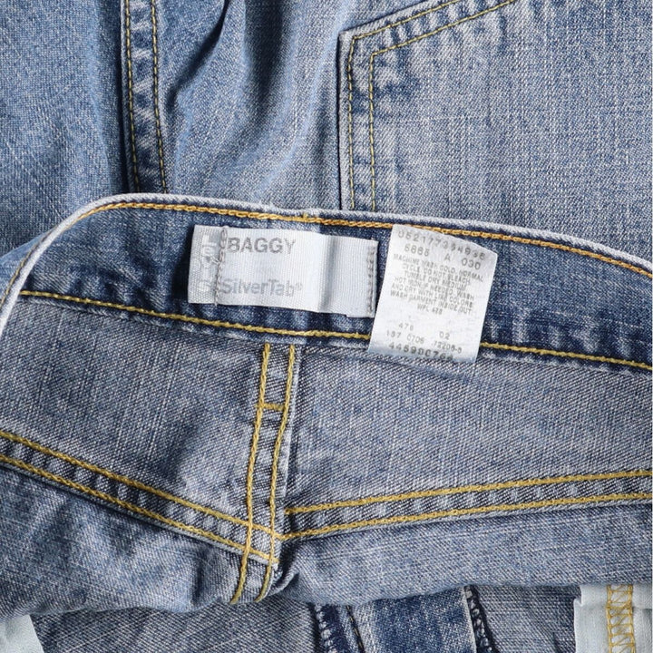 00'S Levi's SILVER TAB BAGGY tapered denim pants for men, size W36 / eaa400689