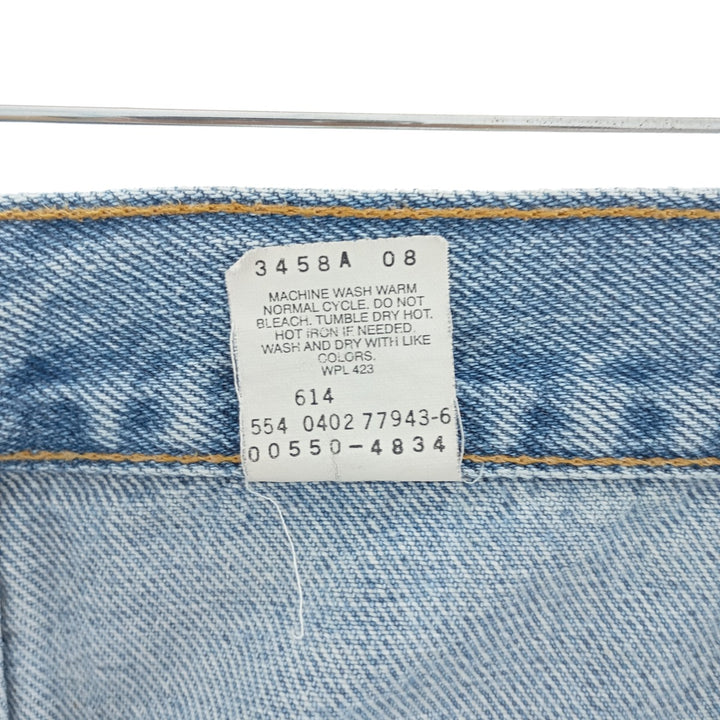 00'S Levi's 550 Relaxed Fit Tapered Denim Pants Made in USA Men's W34 Vintage / eaa400699