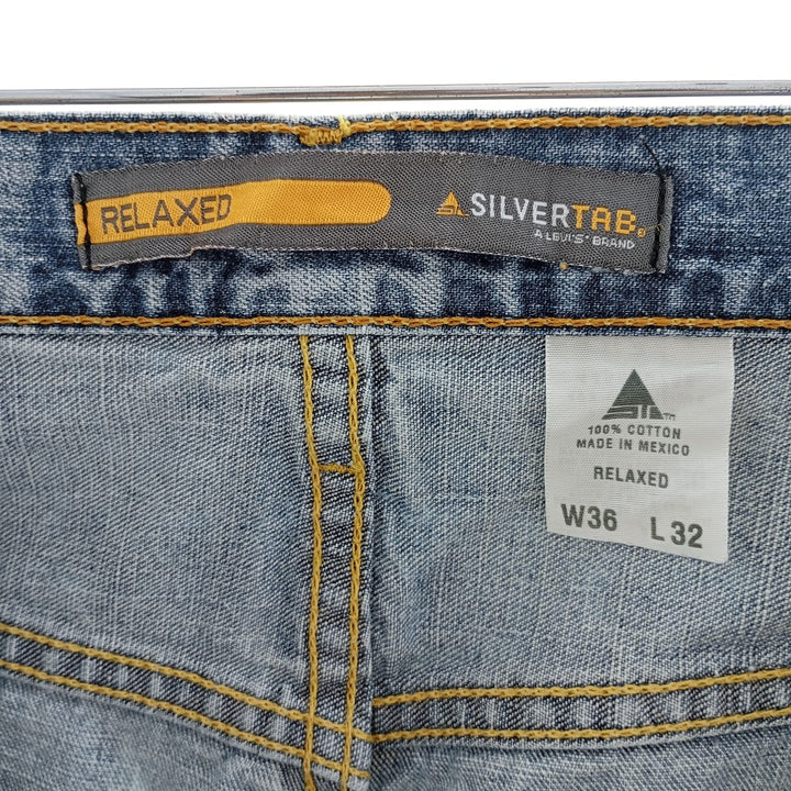 00'S Levi's SILVER TAB RELAXED Tapered Denim Pants Men's W37 Vintage / eaa400709