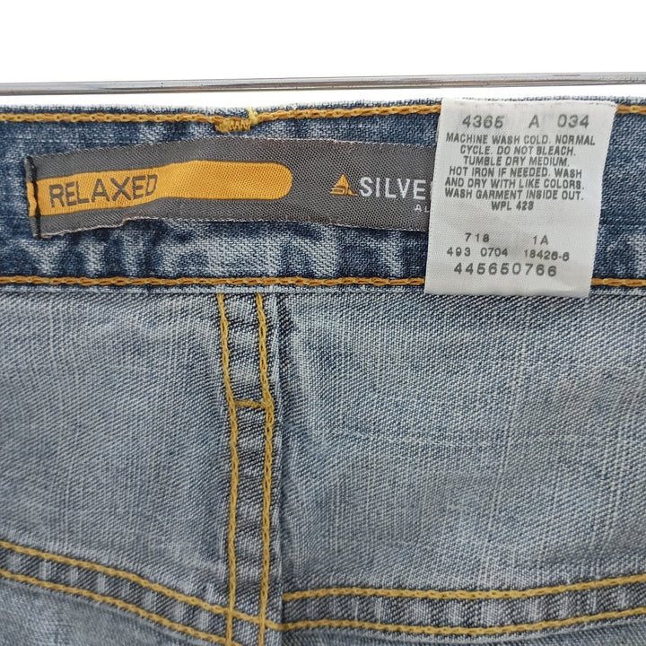 00'S Levi's SILVER TAB RELAXED Tapered Denim Pants Men's W37 Vintage / eaa400709