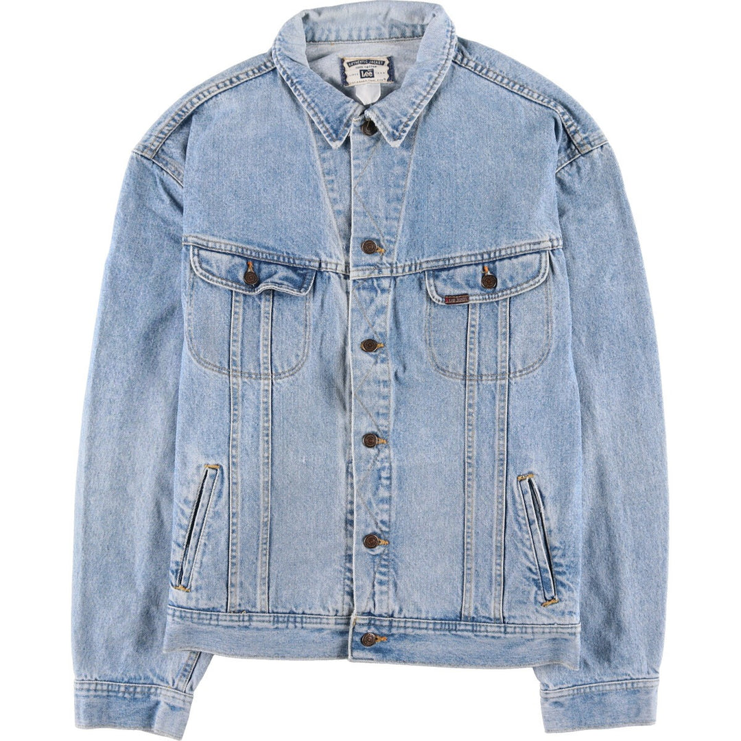90'S Lee denim jacket, G-jacket, men's XL size, vintage /eaa400736