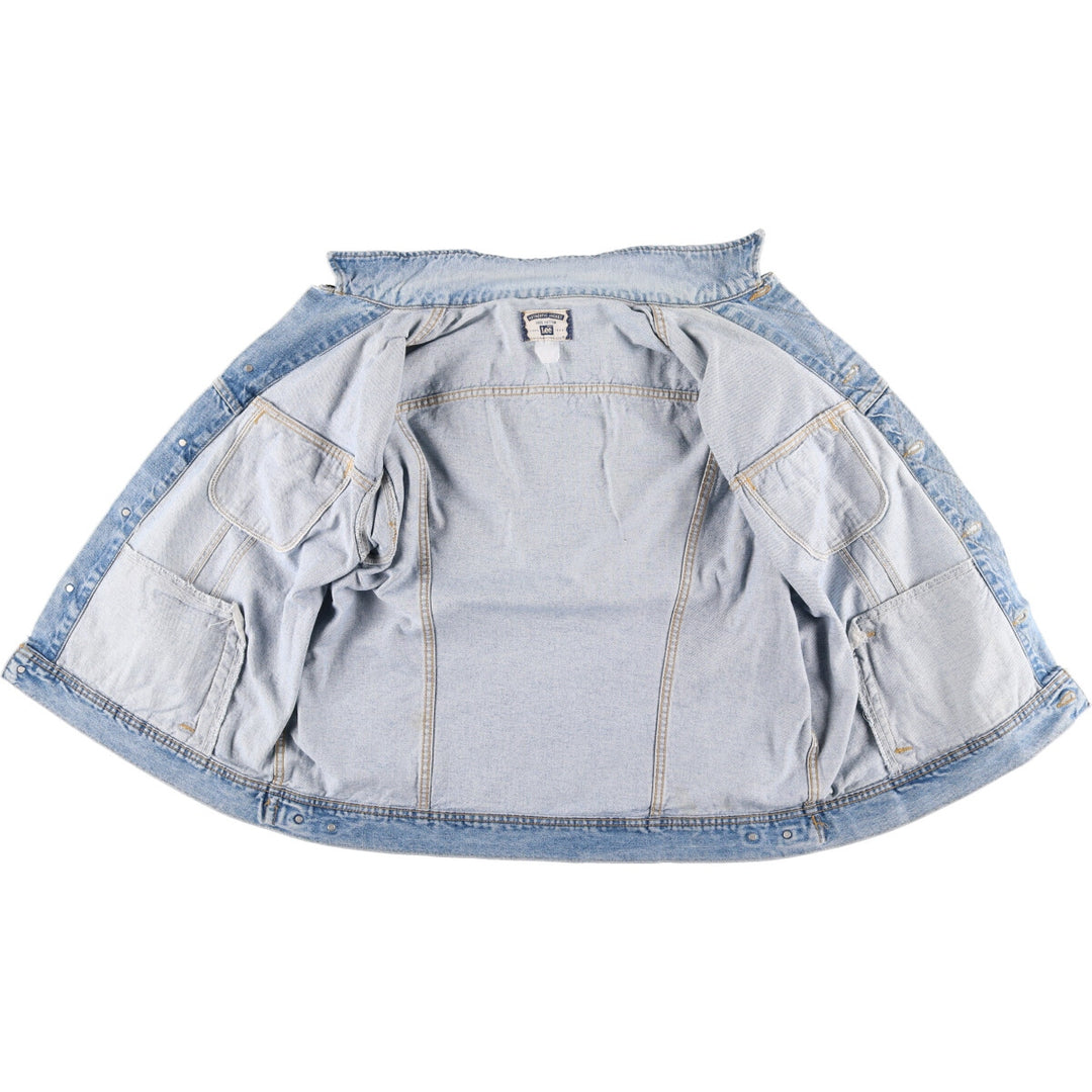 90'S Lee denim jacket, G-jacket, men's XL size, vintage /eaa400736