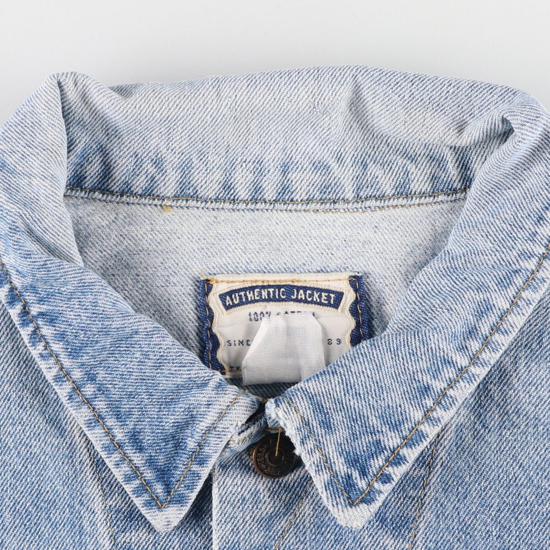 90'S Lee denim jacket, G-jacket, men's XL size, vintage /eaa400736