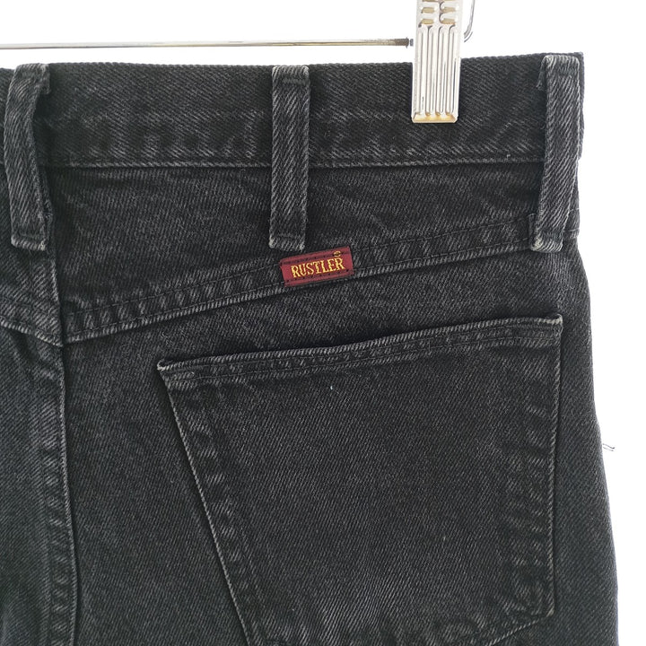 RUSTLER Black Denim Tapered Denim Pants Men's W30 equivalent / eaa400759