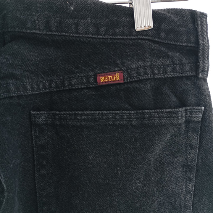 RUSTLER Black Denim Tapered Denim Pants Men's W32 equivalent / eaa400770