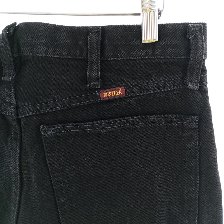 RUSTLER Black Denim Straight Denim Pants Men's W32 equivalent / eaa400785