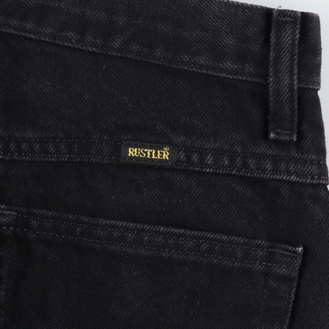 RUSTLER Black Denim Straight Denim Pants Men's W31 equivalent / eaa400801