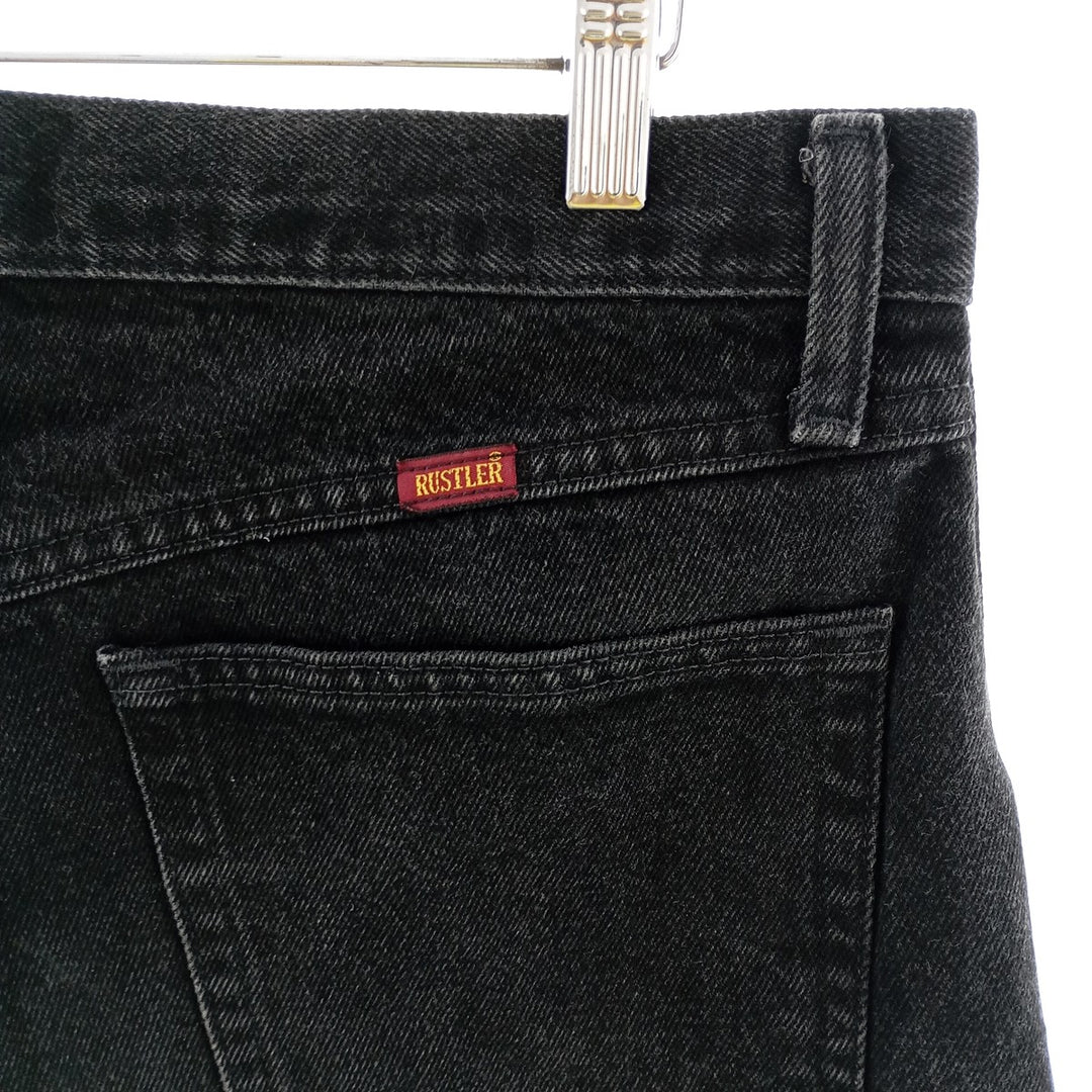 RUSTLER Black Denim Tapered Denim Pants Men's W33 equivalent / eaa400804