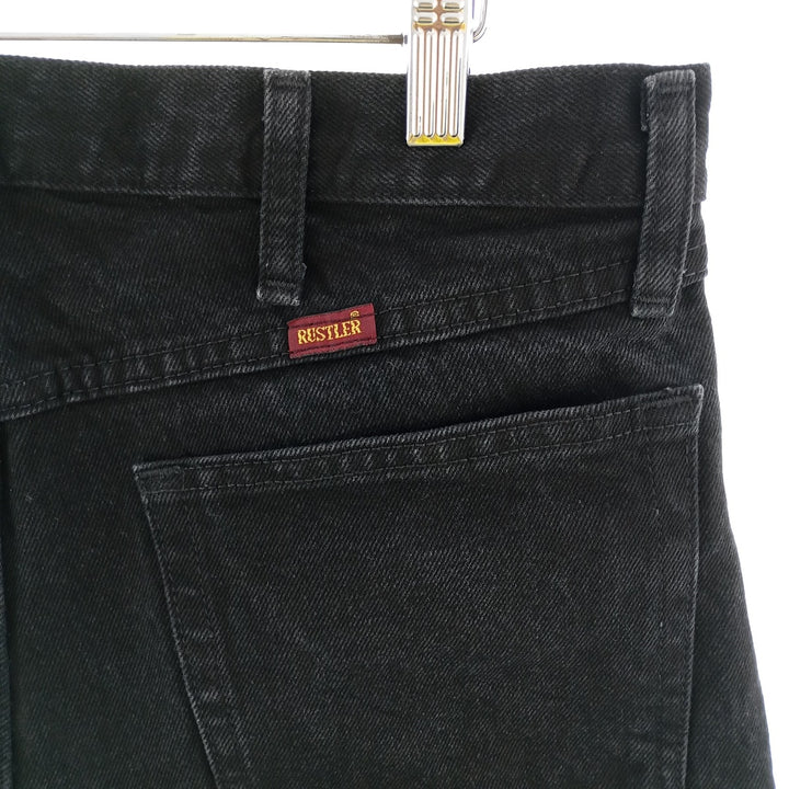 RUSTLER Black Denim Tapered Denim Pants Men's W35 equivalent / eaa400806