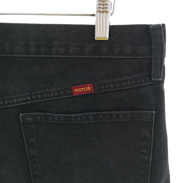 RUSTLER Black Denim Tapered Denim Pants Men's W34 equivalent / eaa400807