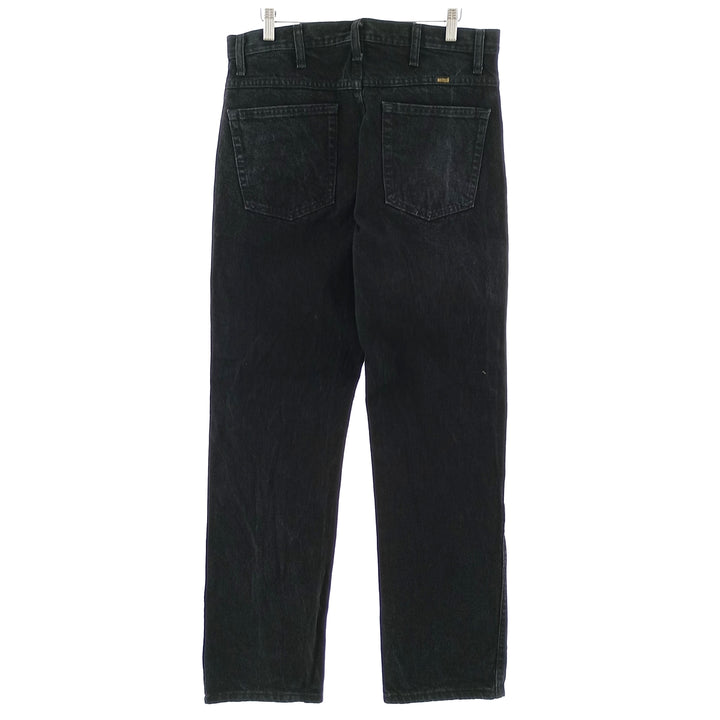 RUSTLER Black Denim Tapered Denim Pants Men's W34 equivalent / eaa400808