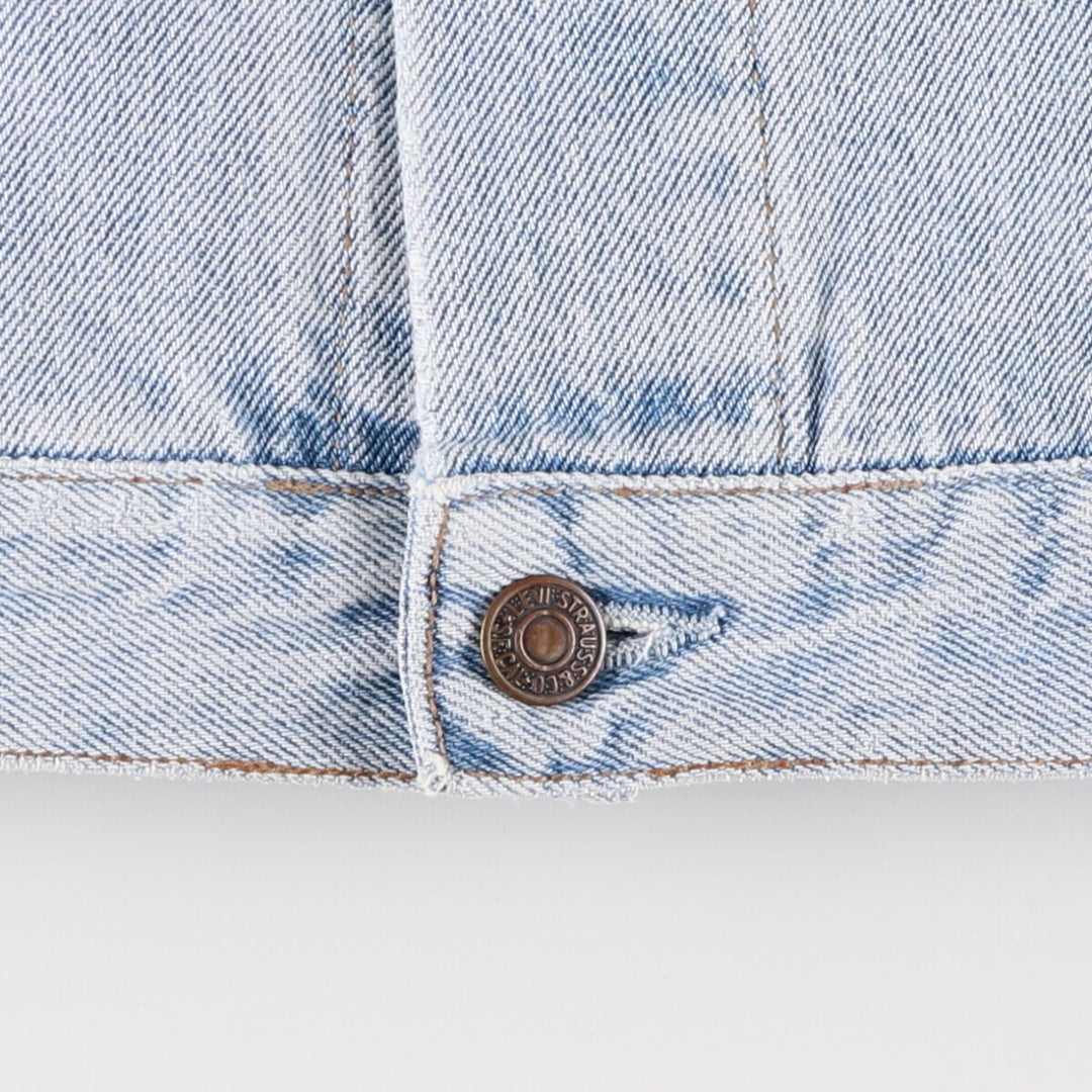 Levi's 70503-02 denim jacket, denim jacket, men's size S / eaa400821