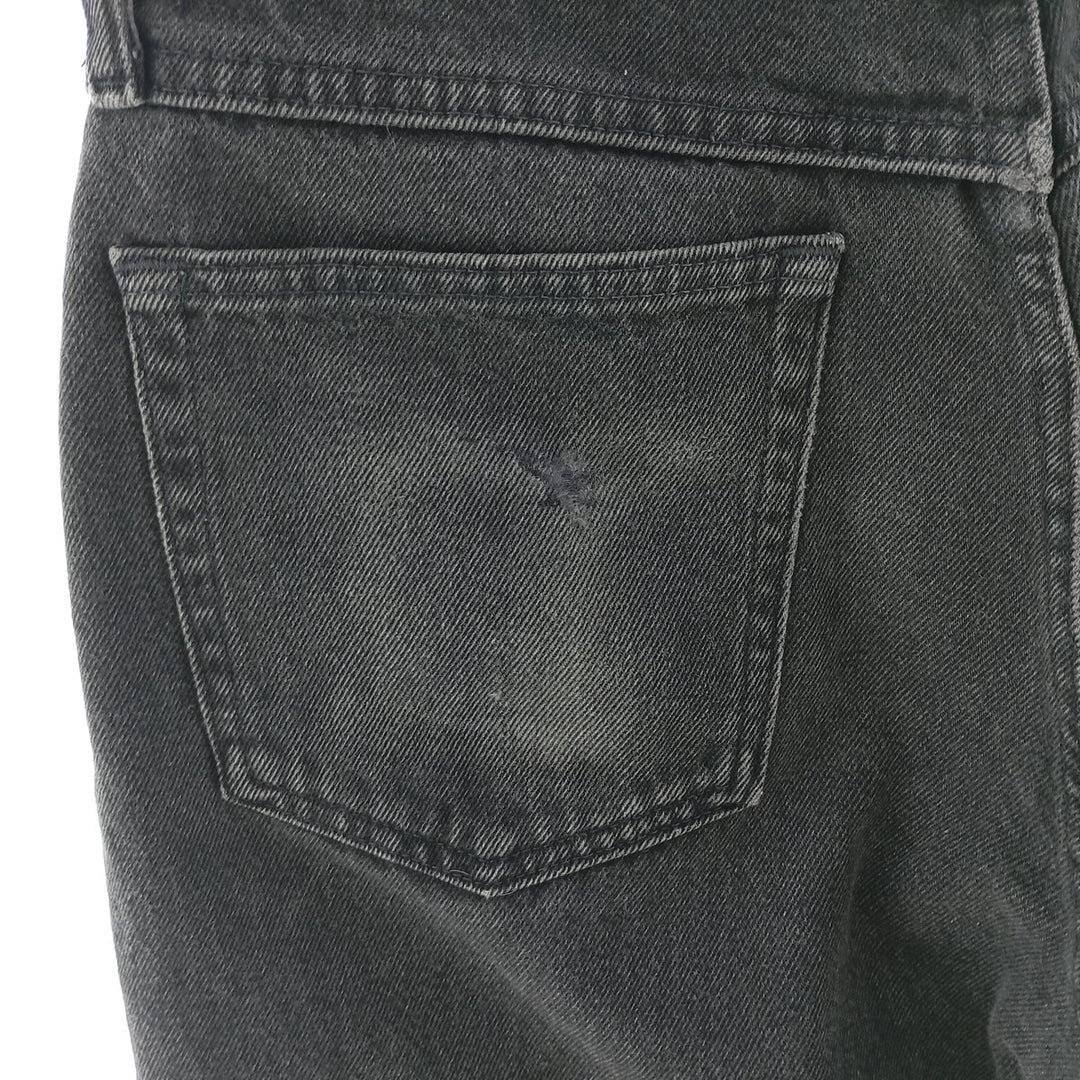 Wrangler RELAXED FIT Black Denim Straight Denim Pants Men's W32 equivalent / eaa400823