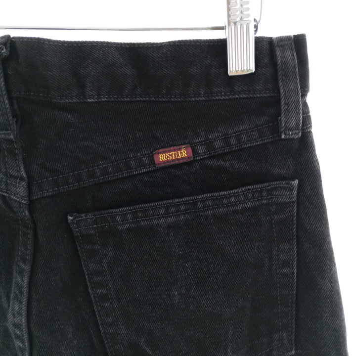 RUSTLER Black Denim Straight Denim Pants Men's W29 equivalent /eaa400825