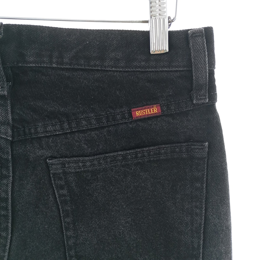 RUSTLER Black Denim Straight Denim Pants Men's W30 equivalent / eaa400829