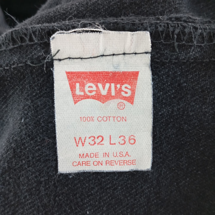 00'S Levi's 501-0000 Black Denim Straight Denim Pants Made in USA Men's W31 Vintage / eaa400835