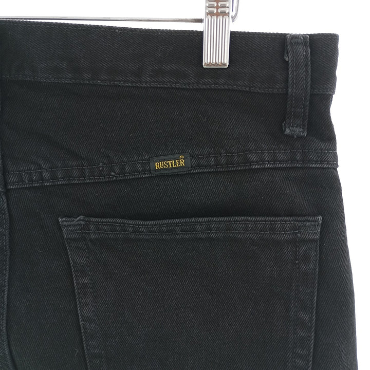 RUSTLER Black Denim Straight Denim Pants Men's W34 equivalent / eaa400840