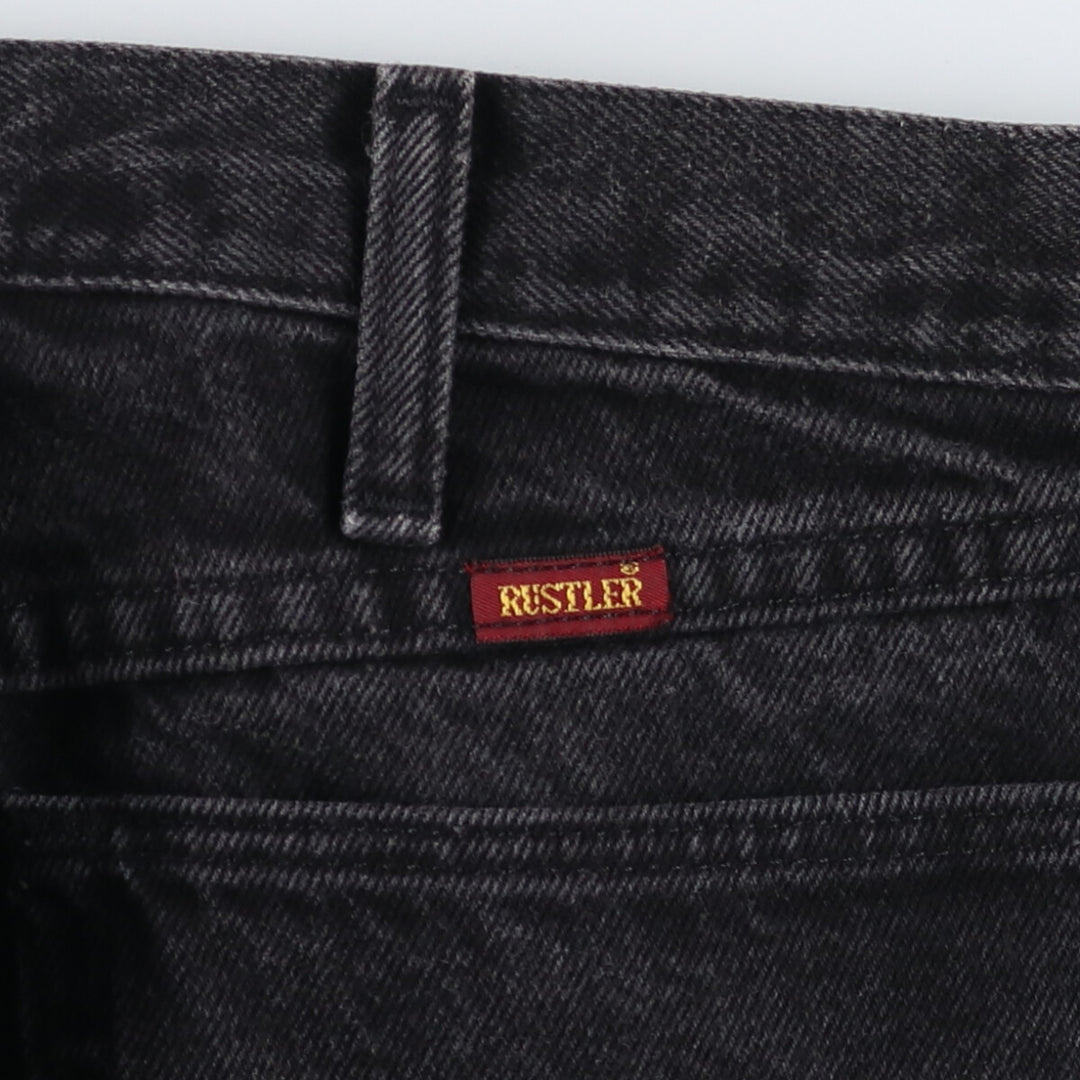 Rustler Black Denim Straight Denim Pants Men's W34 equivalent / eaa400842