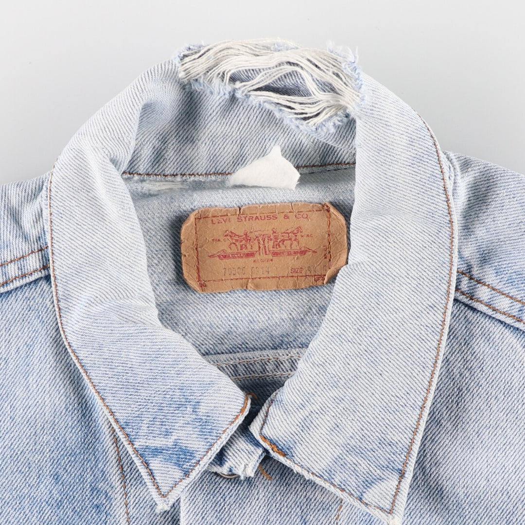 Levi's 70507-0214 denim jacket, denim jacket, men's size L, vintage / eaa400853