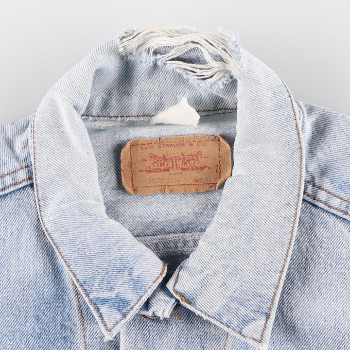 Levi's 70507-0214 denim jacket, denim jacket, men's size L, vintage / eaa400853