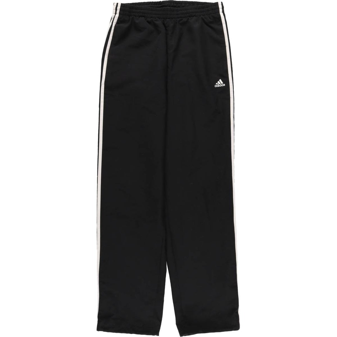 Adidas CLIMALITE Warm-Up Pants, Nylon, Shaka Shaka Pants, Men's Size Small polyester black type Vintage Second Hand