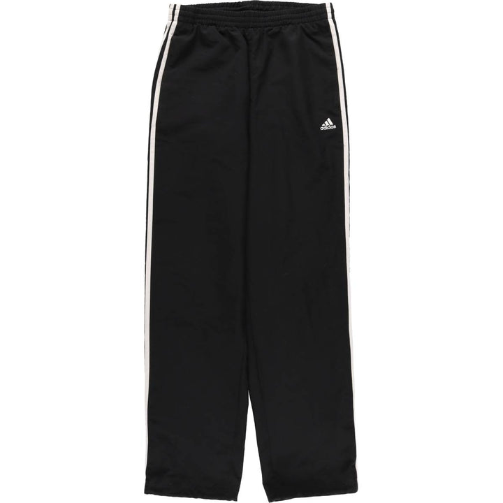 Adidas CLIMALITE Warm-Up Pants, Nylon, Shaka Shaka Pants, Men's Size Small polyester black type Vintage Second Hand