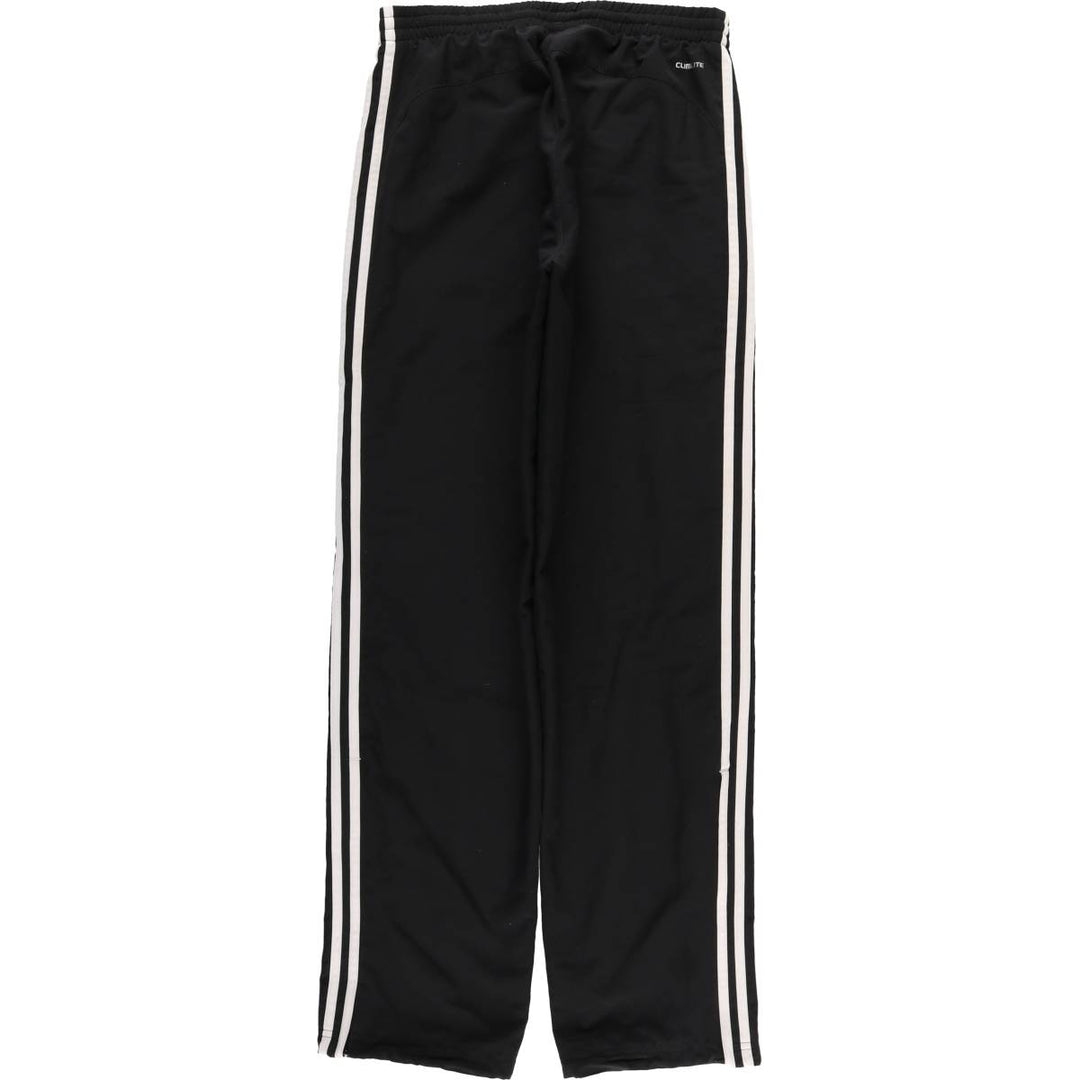 Adidas CLIMALITE Warm-Up Pants, Nylon, Shaka Shaka Pants, Men's Size Small polyester black type Vintage Second Hand