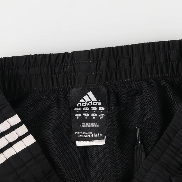 Adidas CLIMALITE Warm-Up Pants, Nylon, Shaka Shaka Pants, Men's Size Small polyester black type Vintage Second Hand
