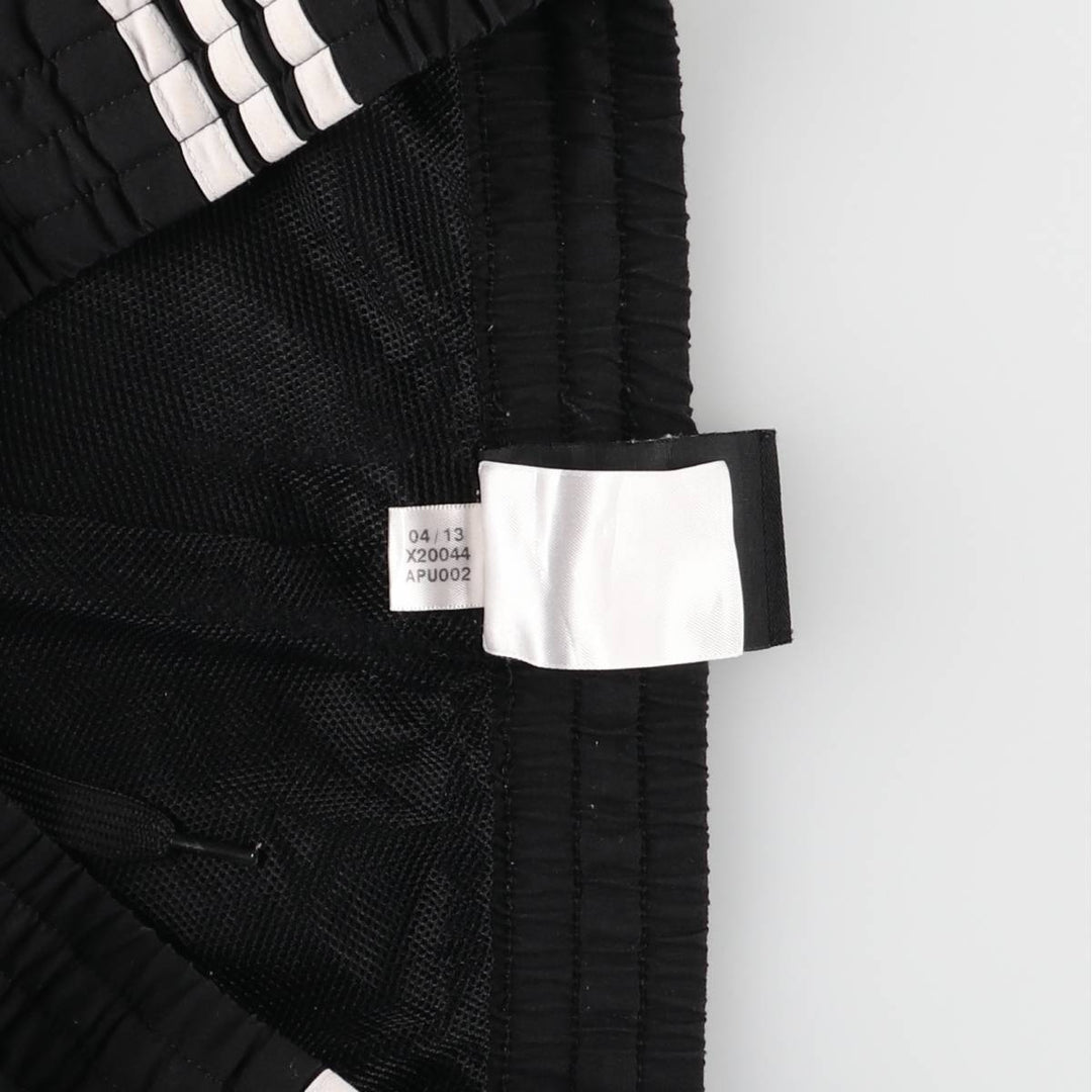 Adidas CLIMALITE Warm-Up Pants, Nylon, Shaka Shaka Pants, Men's Size Small polyester black type Vintage Second Hand