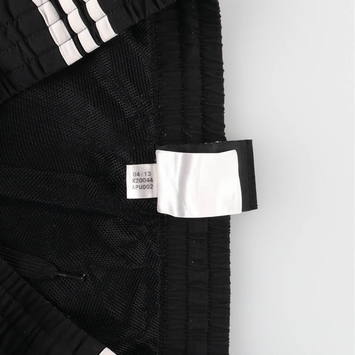 Adidas CLIMALITE Warm-Up Pants, Nylon, Shaka Shaka Pants, Men's Size Small polyester black type Vintage Second Hand