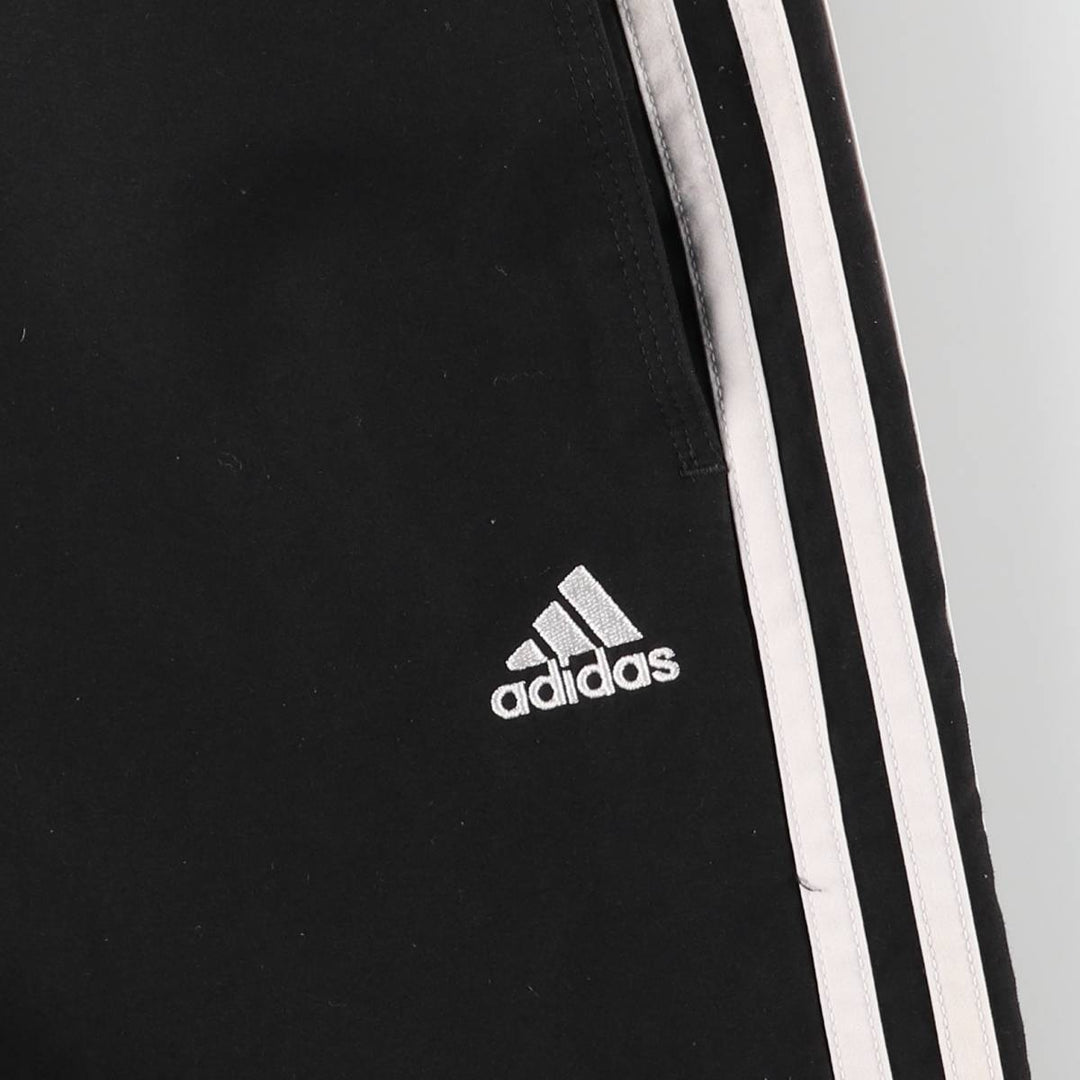 Adidas CLIMALITE Warm-Up Pants, Nylon, Shaka Shaka Pants, Men's Size Small polyester black type Vintage Second Hand
